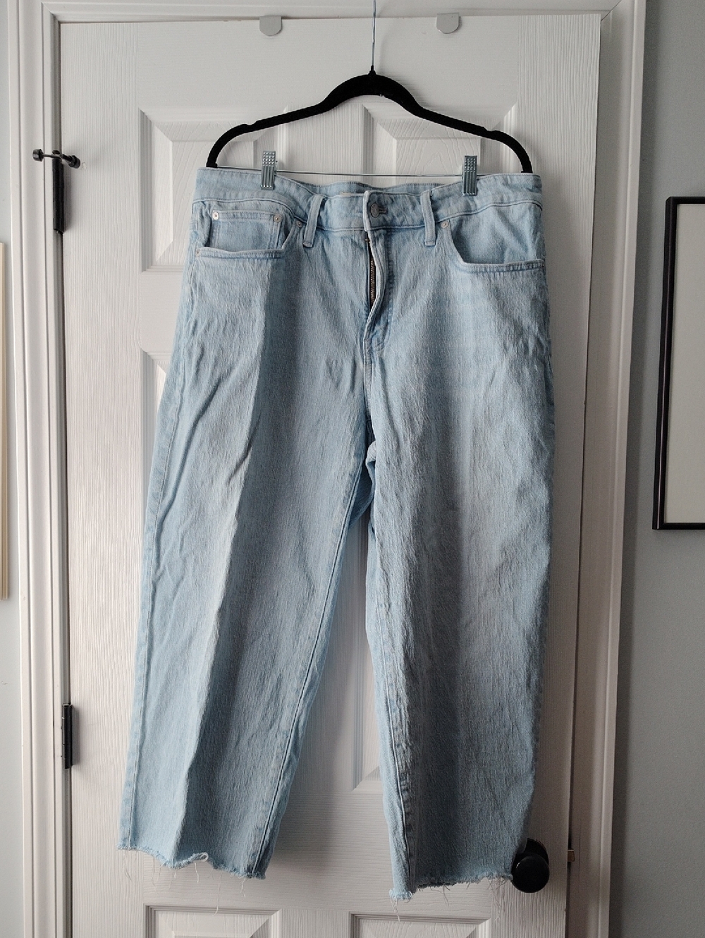 Madewell Perfect Vintage Wide-Leg Crop Jean in Ward Wash | Women’s Plus 16W